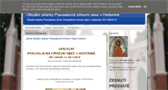 Desktop Screenshot of pravoslavi-hodonin.cz